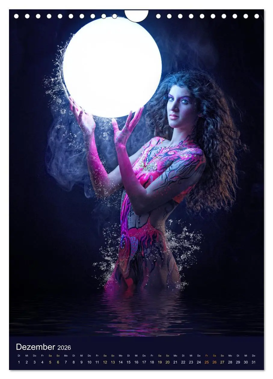 Bild: 9783516371383 | Bodypainting Adventures (Wandkalender 2026 DIN A4 hoch), CALVENDO...