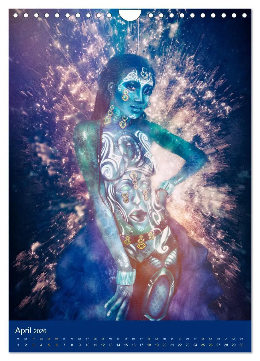 Bild: 9783516371383 | Bodypainting Adventures (Wandkalender 2026 DIN A4 hoch), CALVENDO...