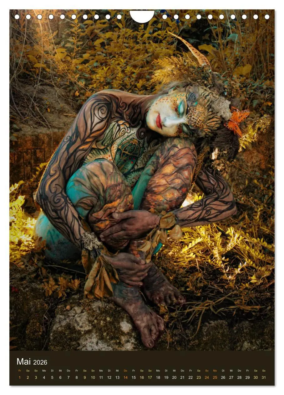 Bild: 9783516371383 | Bodypainting Adventures (Wandkalender 2026 DIN A4 hoch), CALVENDO...
