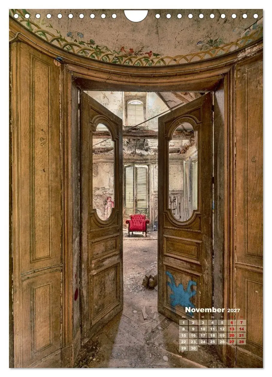 Bild: 9783569461383 | Lost Places - morbide Schönheiten (Wandkalender 2027 DIN A4 hoch),...