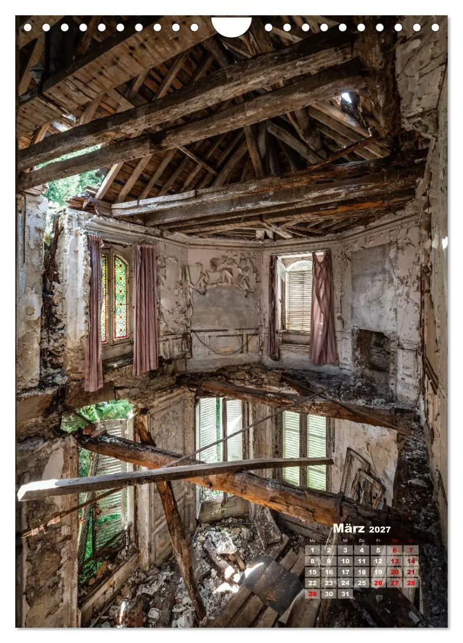 Bild: 9783569461383 | Lost Places - morbide Schönheiten (Wandkalender 2027 DIN A4 hoch),...