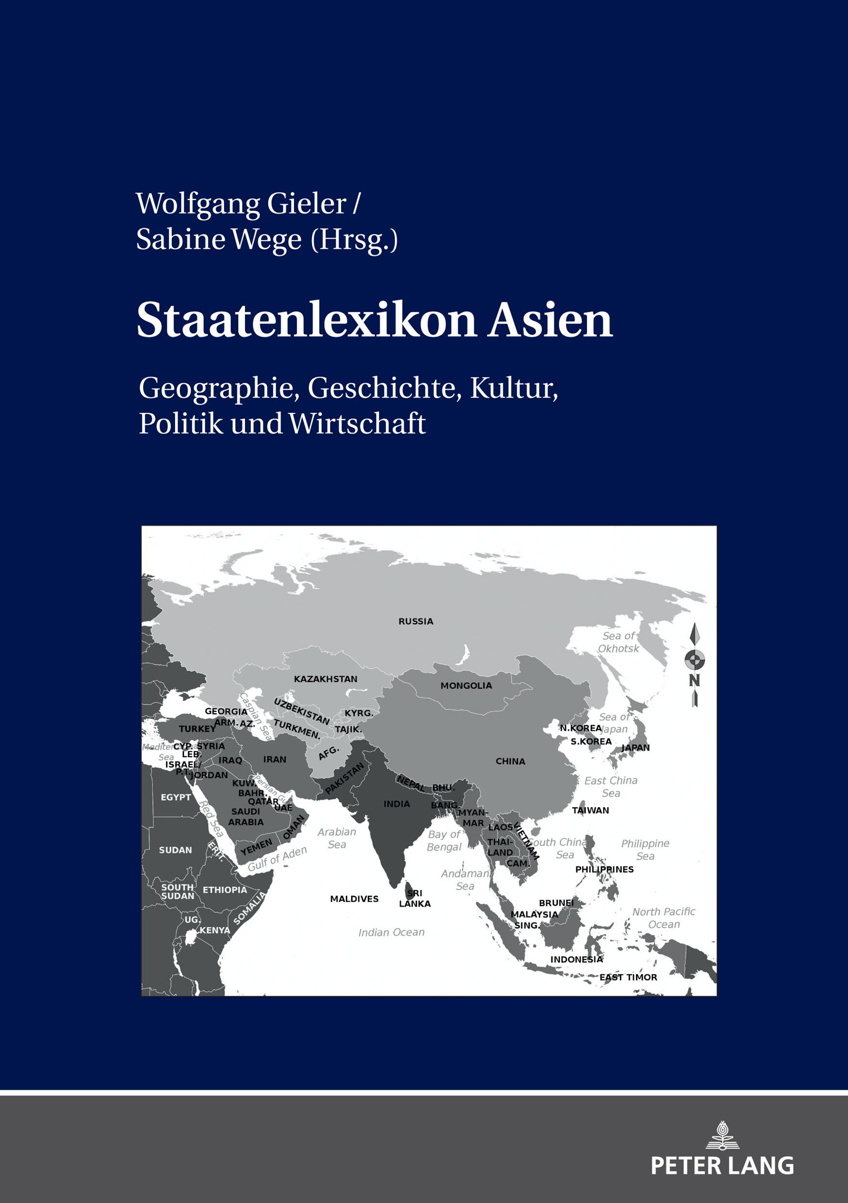 Cover: 9783631731383 | Staatenlexikon Asien | Sabine Wege (u. a.) | Buch | Deutsch | 2020