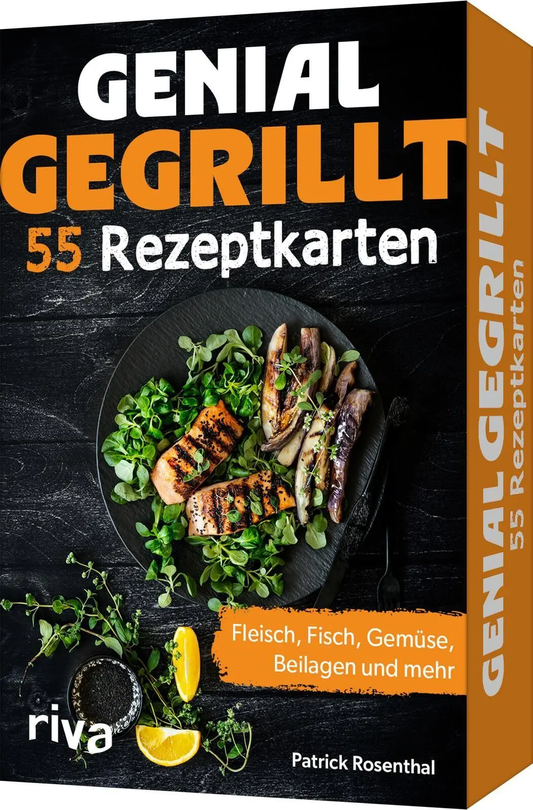 Genial gegrillt - 55 Rezeptkarten