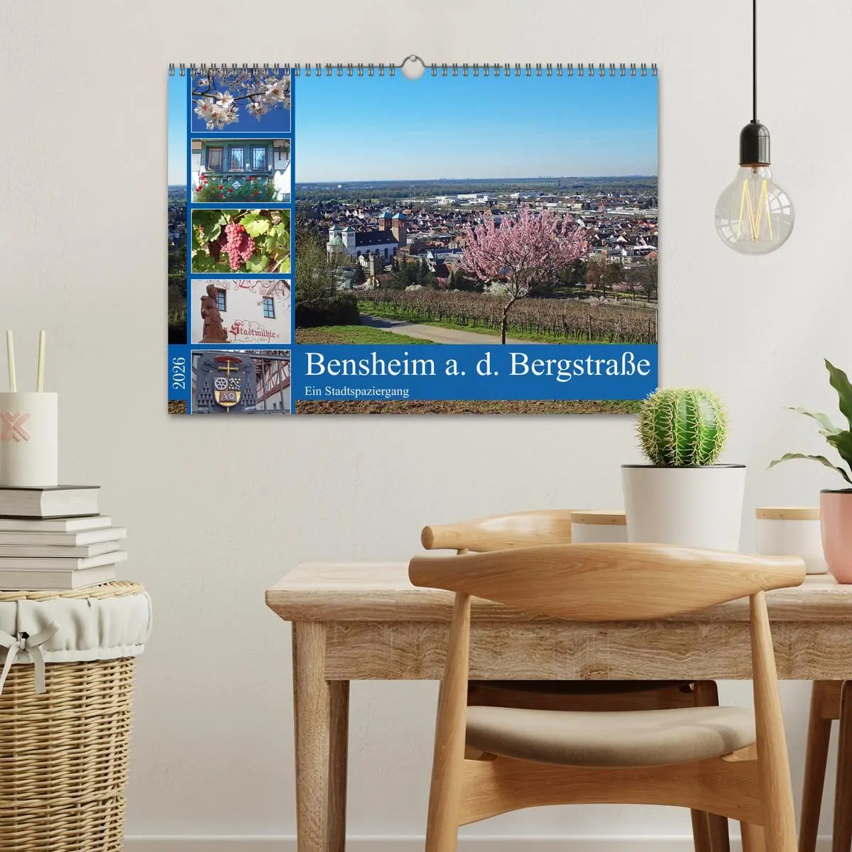 Bild: 9783457411483 | Bensheim a. d. Bergstraße - Ein Stadtspaziergang (Wandkalender 2026...