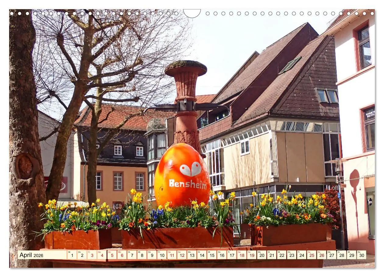 Bild: 9783457411483 | Bensheim a. d. Bergstraße - Ein Stadtspaziergang (Wandkalender 2026...