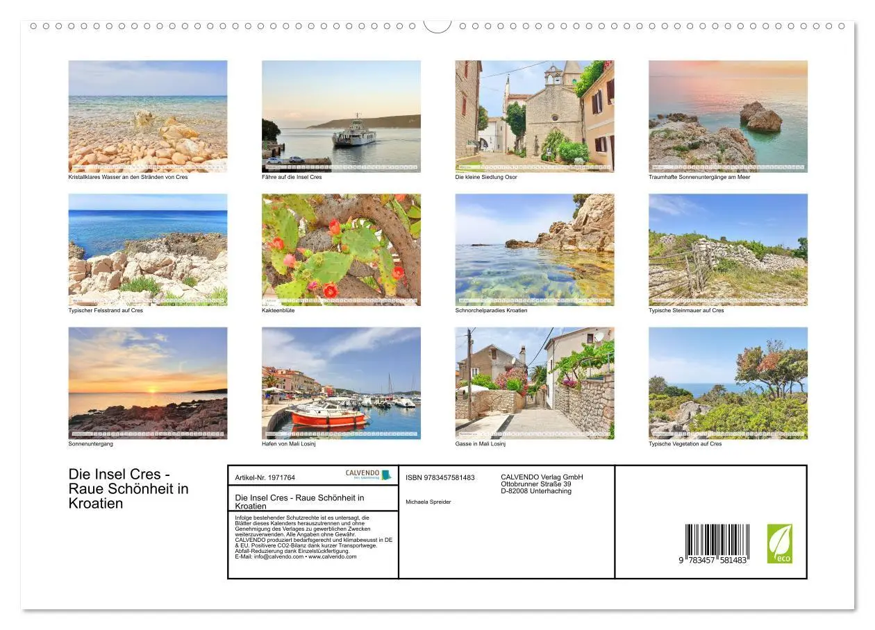 Bild: 9783457581483 | Die Insel Cres - Raue Schönheit in Kroatien (hochwertiger Premium...