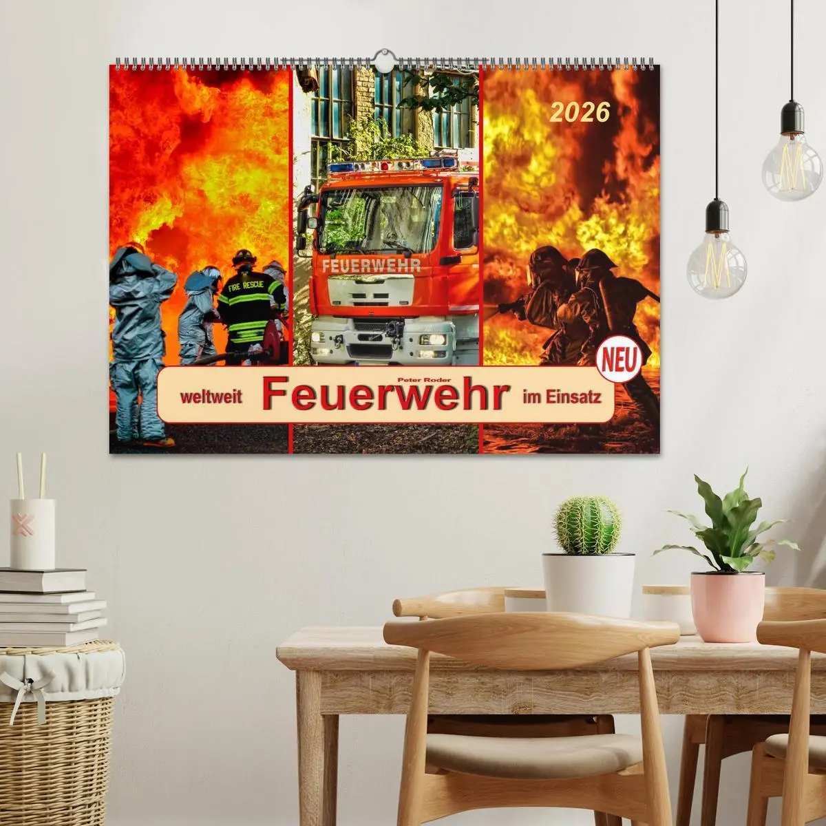 Bild: 9783457961483 | Feuerwehr - weltweit im Einsatz (Wandkalender 2026 DIN A2 quer),...