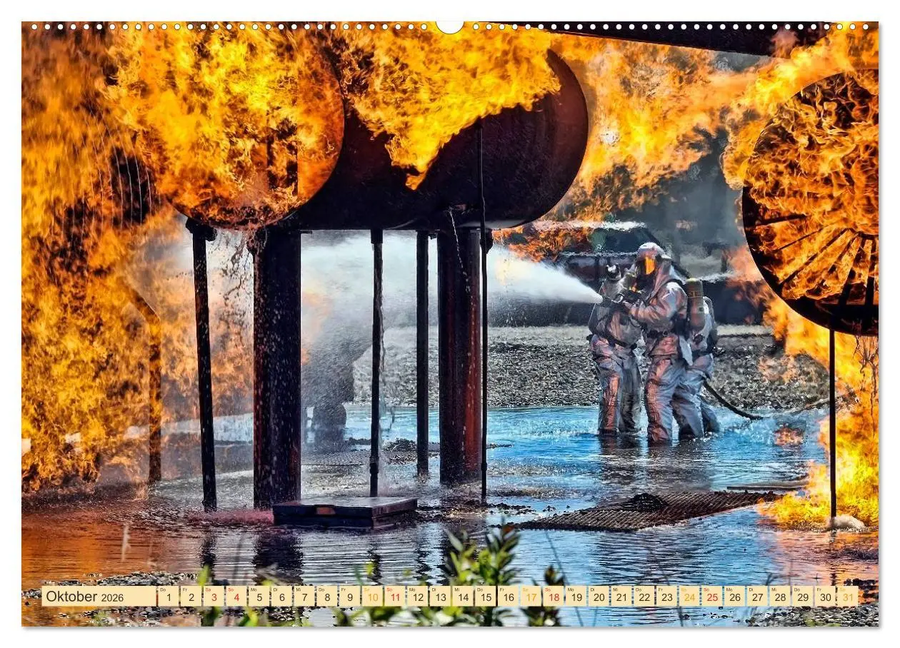 Bild: 9783457961483 | Feuerwehr - weltweit im Einsatz (Wandkalender 2026 DIN A2 quer),...