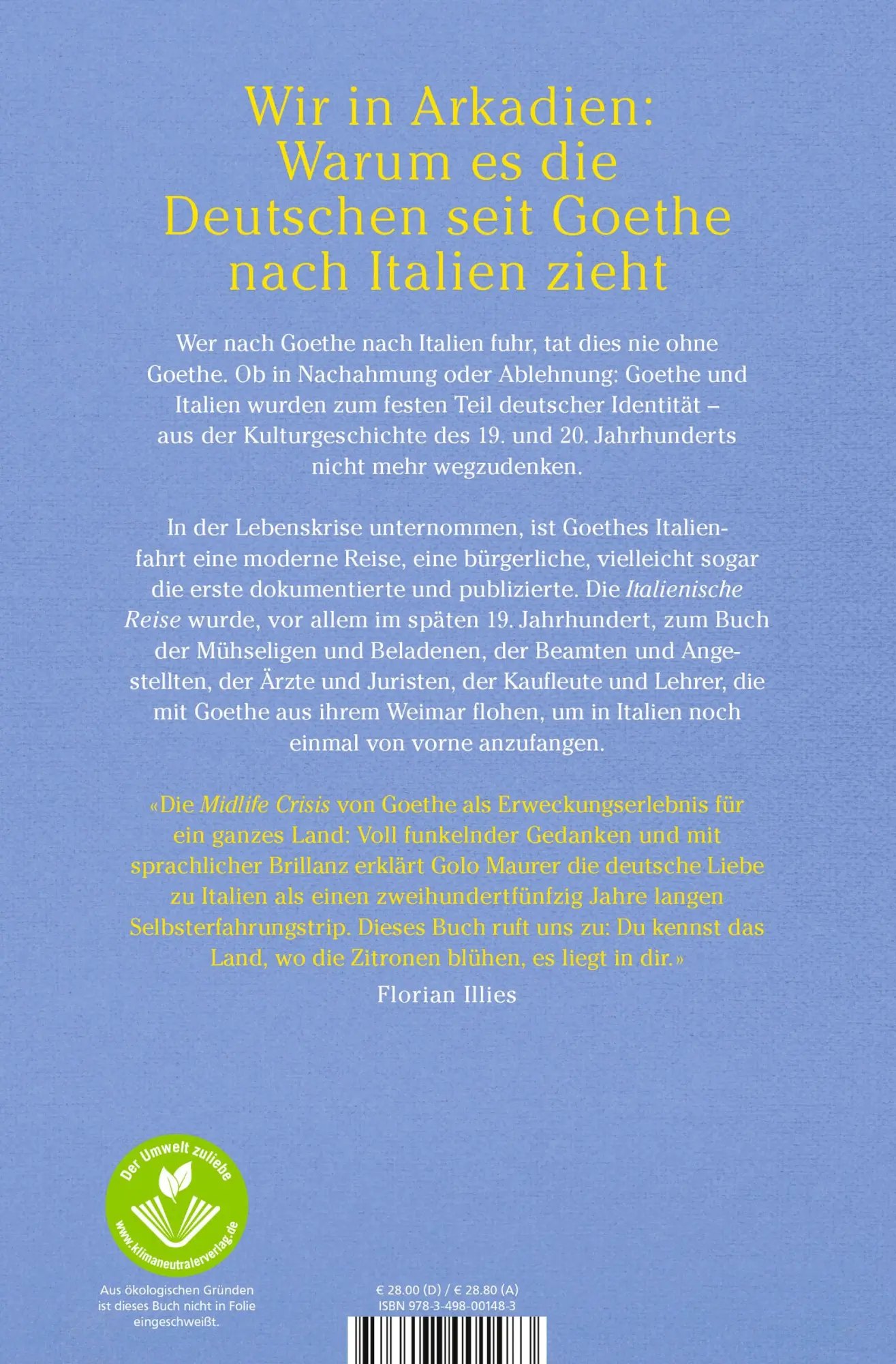 Rückseite: 9783498001483 | Heimreisen | Golo Maurer | Buch | 544 S. | Deutsch | 2021