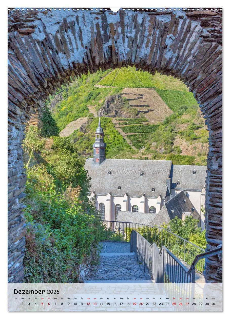 Bild: 9783516361483 | Moselzauber (Wandkalender 2026 DIN A2 hoch), CALVENDO Monatskalender