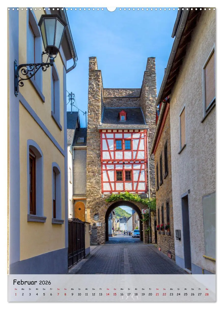 Bild: 9783516361483 | Moselzauber (Wandkalender 2026 DIN A2 hoch), CALVENDO Monatskalender