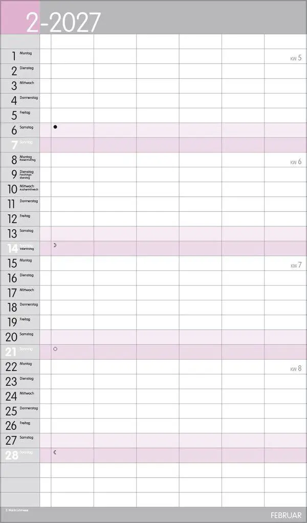 Bild: 9783819301483 | XL Familienplaner Pastell 2027 | Verlag Korsch | Kalender | 14 S.
