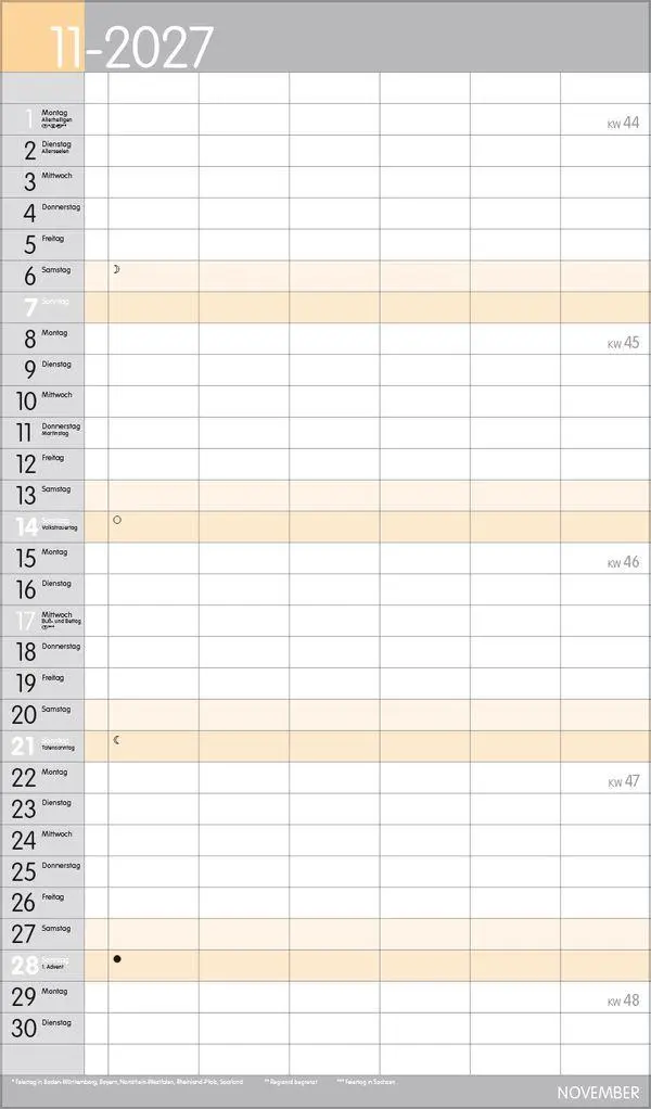Bild: 9783819301483 | XL Familienplaner Pastell 2027 | Verlag Korsch | Kalender | 14 S.