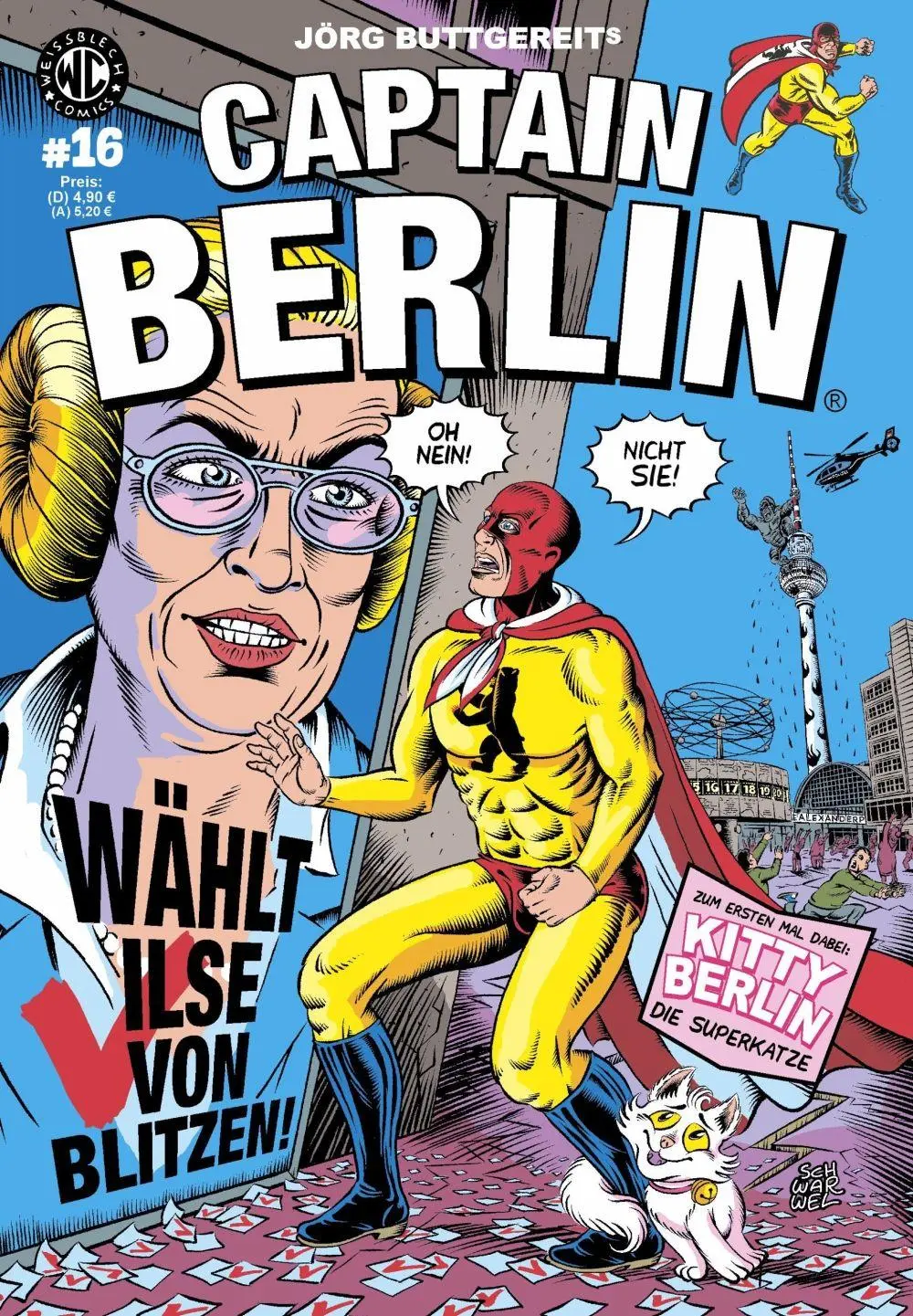 Cover: 9783869591483 | Captain Berlin 16 | Wählt Ilse von Blitzen! | Jörg Buttgereit (u. a.)
