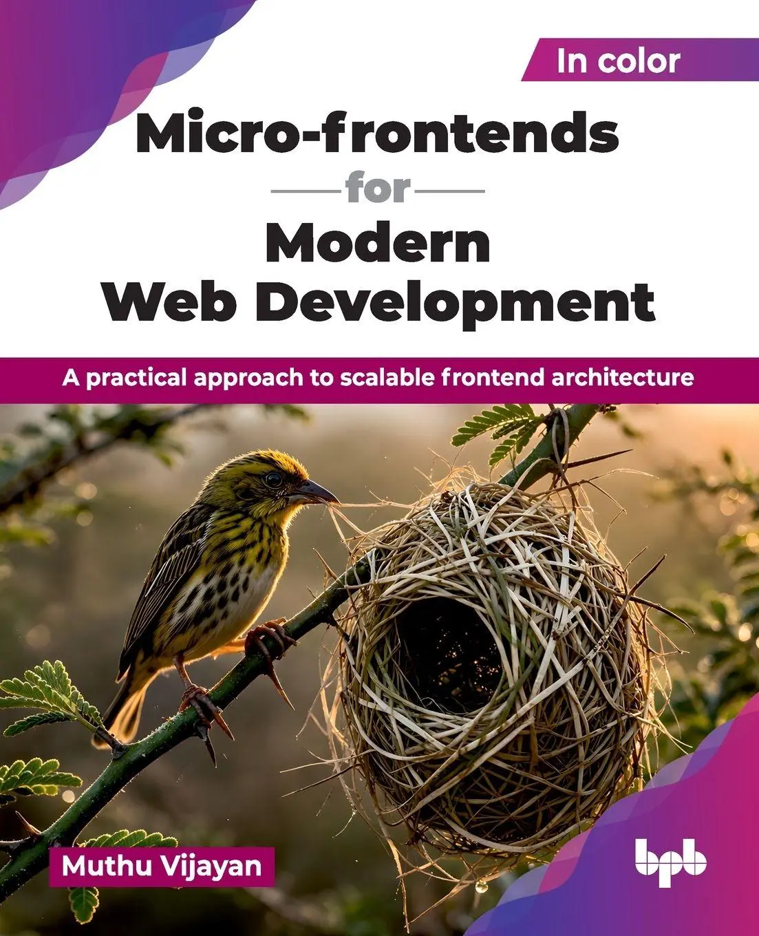 Cover: 9789378541483 | Micro-frontends for Modern Web Development | Muthu Vijayan | Buch