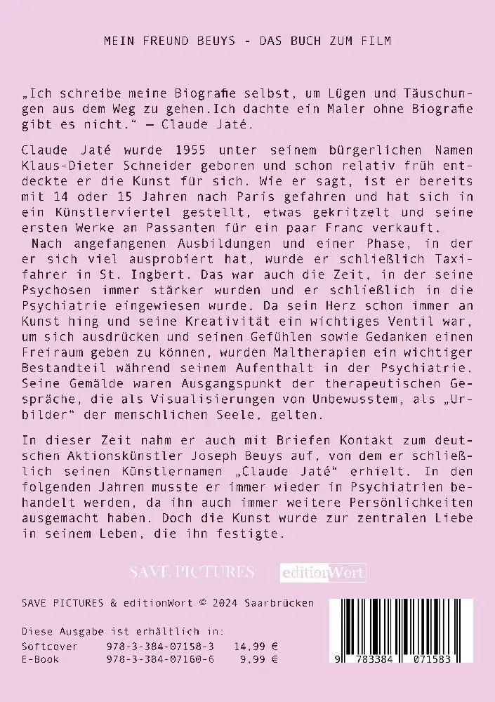 Bild: 9783384071583 | Mein Freund Beuys | Thomas Bläsius (u. a.) | Taschenbuch | 176 S.