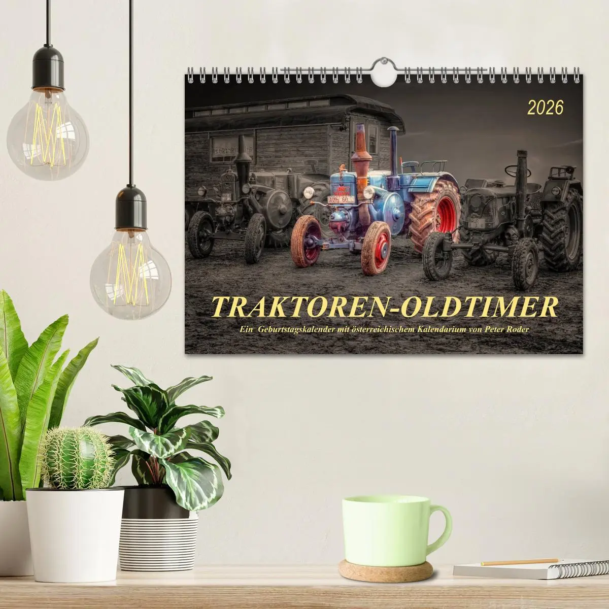 Bild: 9783516041583 | Traktoren - Oldtimer (Wandkalender 2026 DIN A4 quer), CALVENDO...
