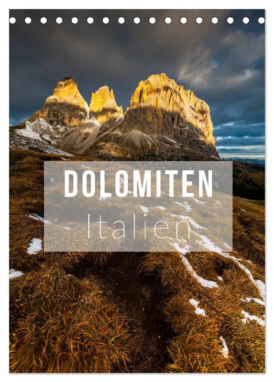 Cover: 9783516421583 | Dolomiten. Italien (Tischkalender 2026 DIN A5 hoch), CALVENDO...
