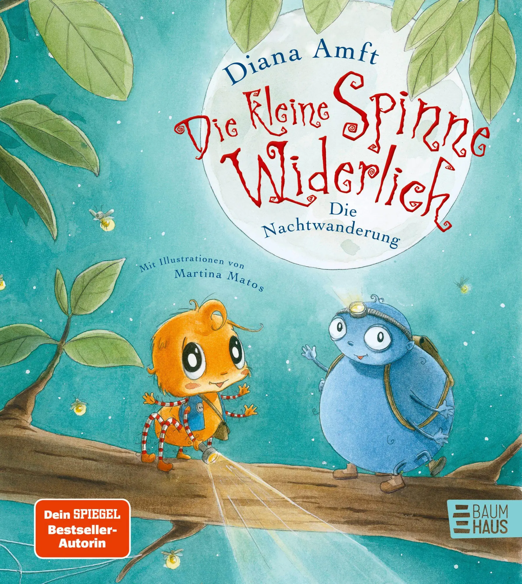 Cover: 9783833911583 | Die kleine Spinne Widerlich - Die Nachtwanderung | Diana Amft | Buch