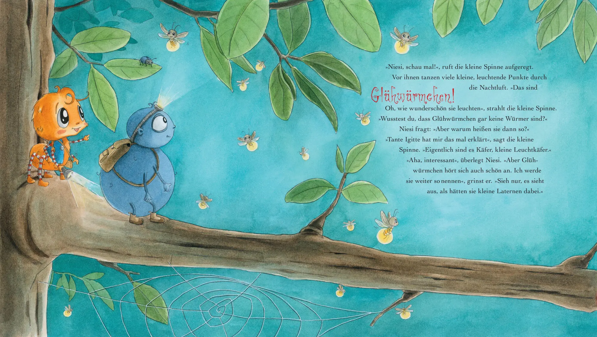 Bild: 9783833911583 | Die kleine Spinne Widerlich - Die Nachtwanderung | Diana Amft | Buch