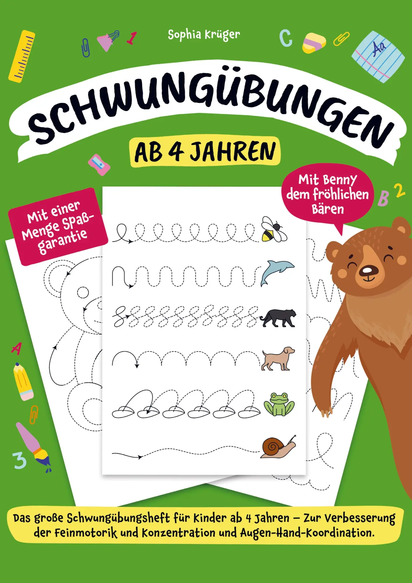 Cover: 9789403721583 | Schwungübungen ab 4 Jahren | Sophia Krüger | Taschenbuch | 104 S.