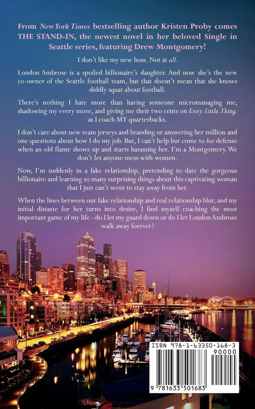Rückseite: 9781633501683 | The Stand-In | Kristen Proby | Taschenbuch | Englisch | 2023