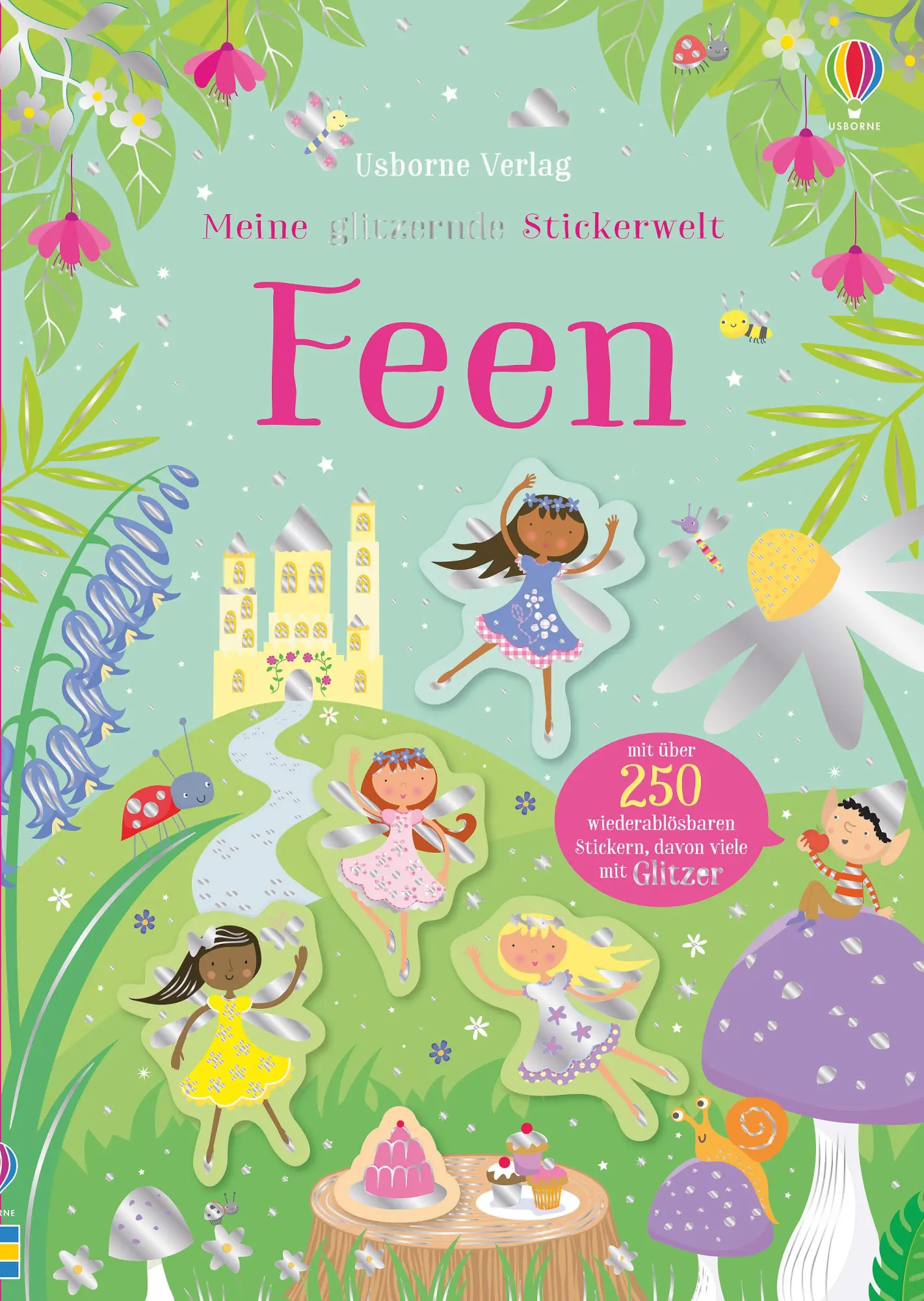 Cover: 9781789411683 | Meine glitzernde Stickerwelt: Feen | Kirsteen Robson | Taschenbuch