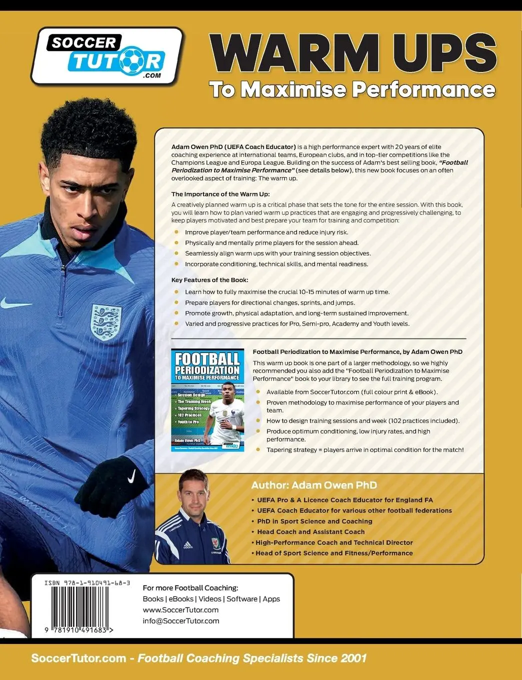 Rückseite: 9781910491683 | Warm Ups to Maximise Performance | Adam Owen Ph. D | Taschenbuch