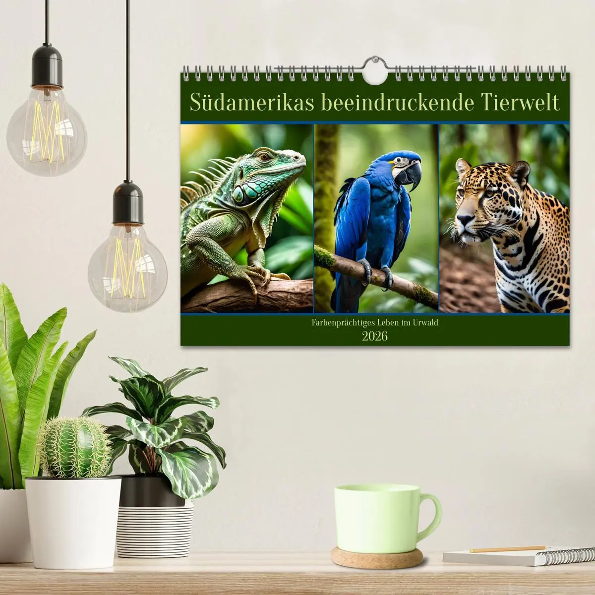 Bild: 9783457251683 | Südamerikas beeindruckende Tierwelt (Wandkalender 2026 DIN A4...