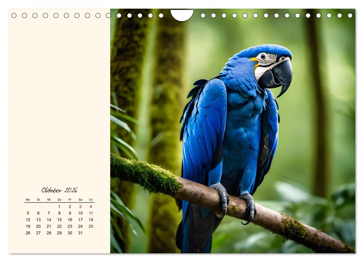 Bild: 9783457251683 | Südamerikas beeindruckende Tierwelt (Wandkalender 2026 DIN A4...