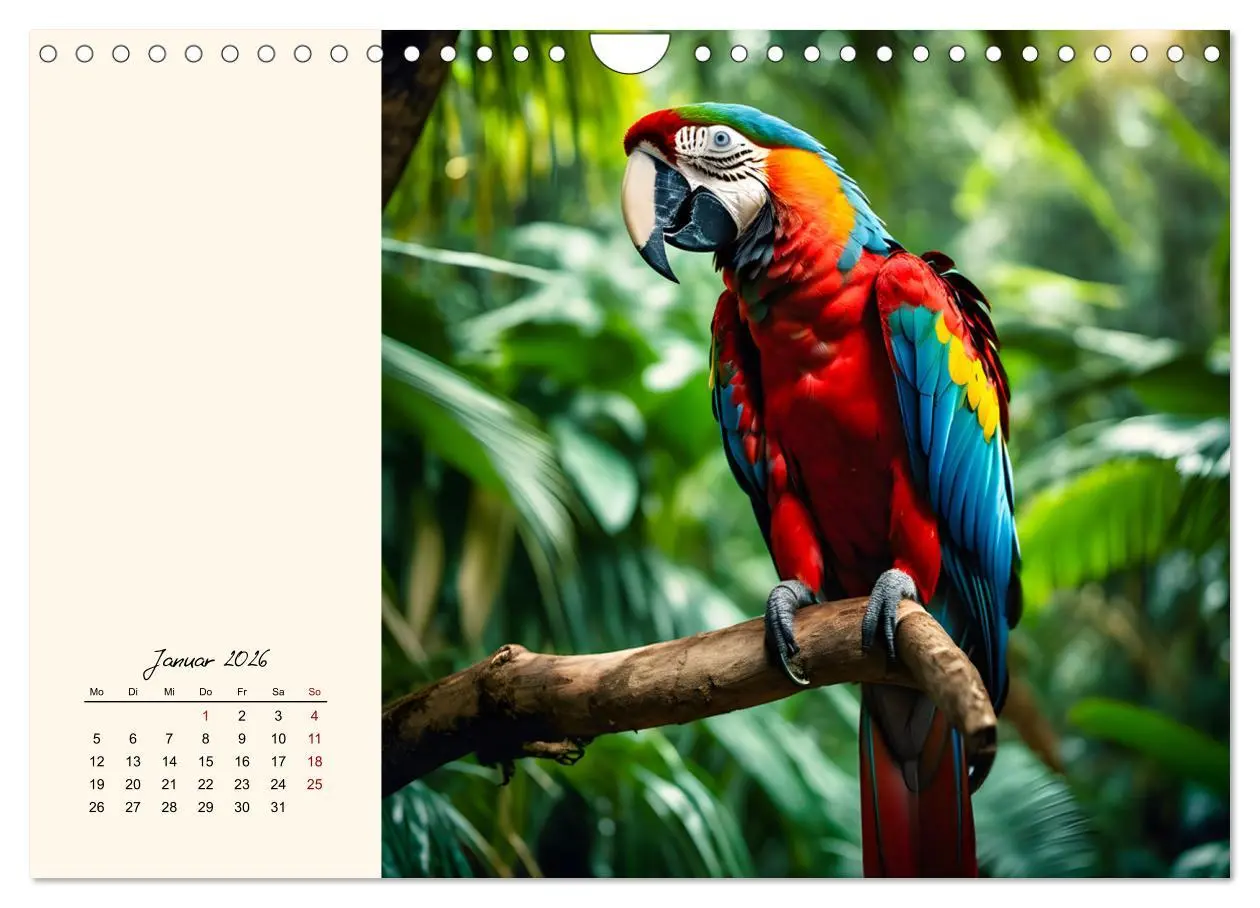 Bild: 9783457251683 | Südamerikas beeindruckende Tierwelt (Wandkalender 2026 DIN A4...