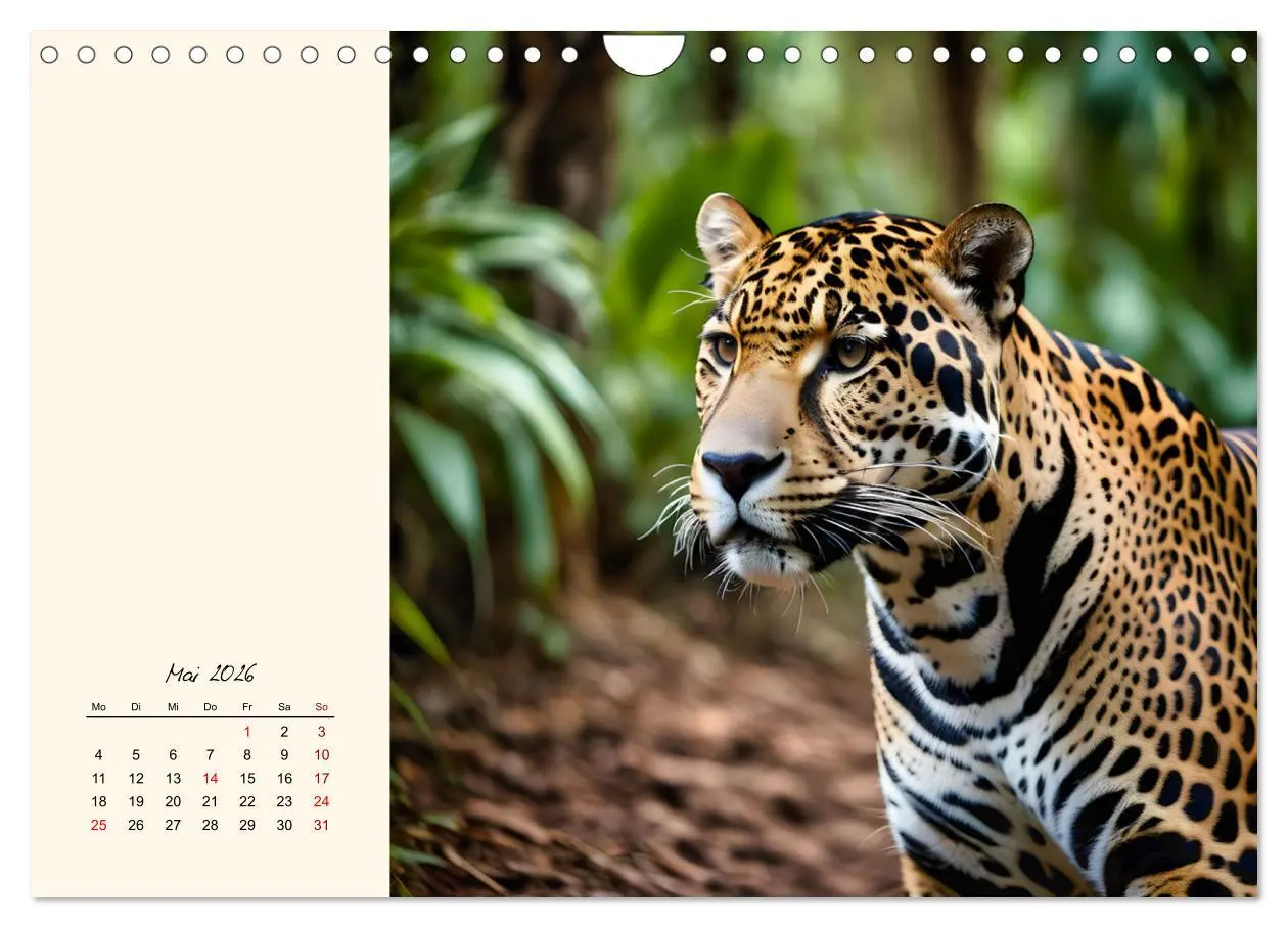 Bild: 9783457251683 | Südamerikas beeindruckende Tierwelt (Wandkalender 2026 DIN A4...
