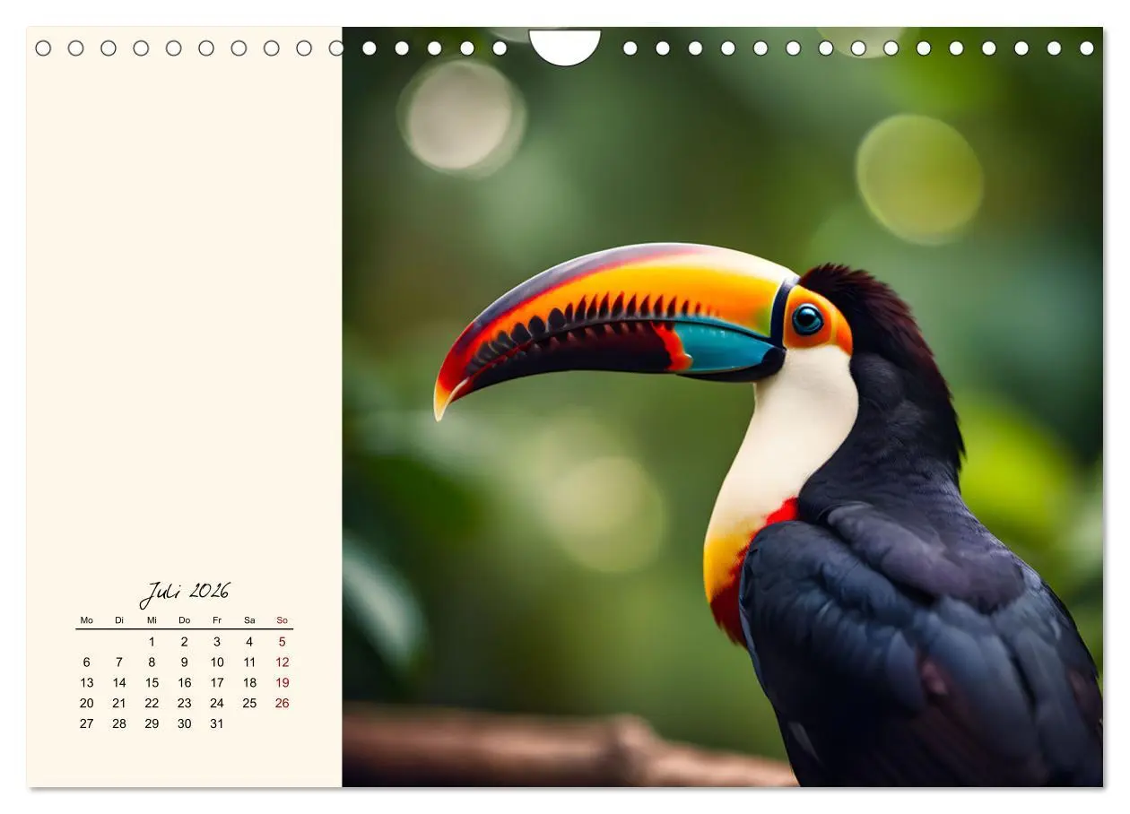 Bild: 9783457251683 | Südamerikas beeindruckende Tierwelt (Wandkalender 2026 DIN A4...