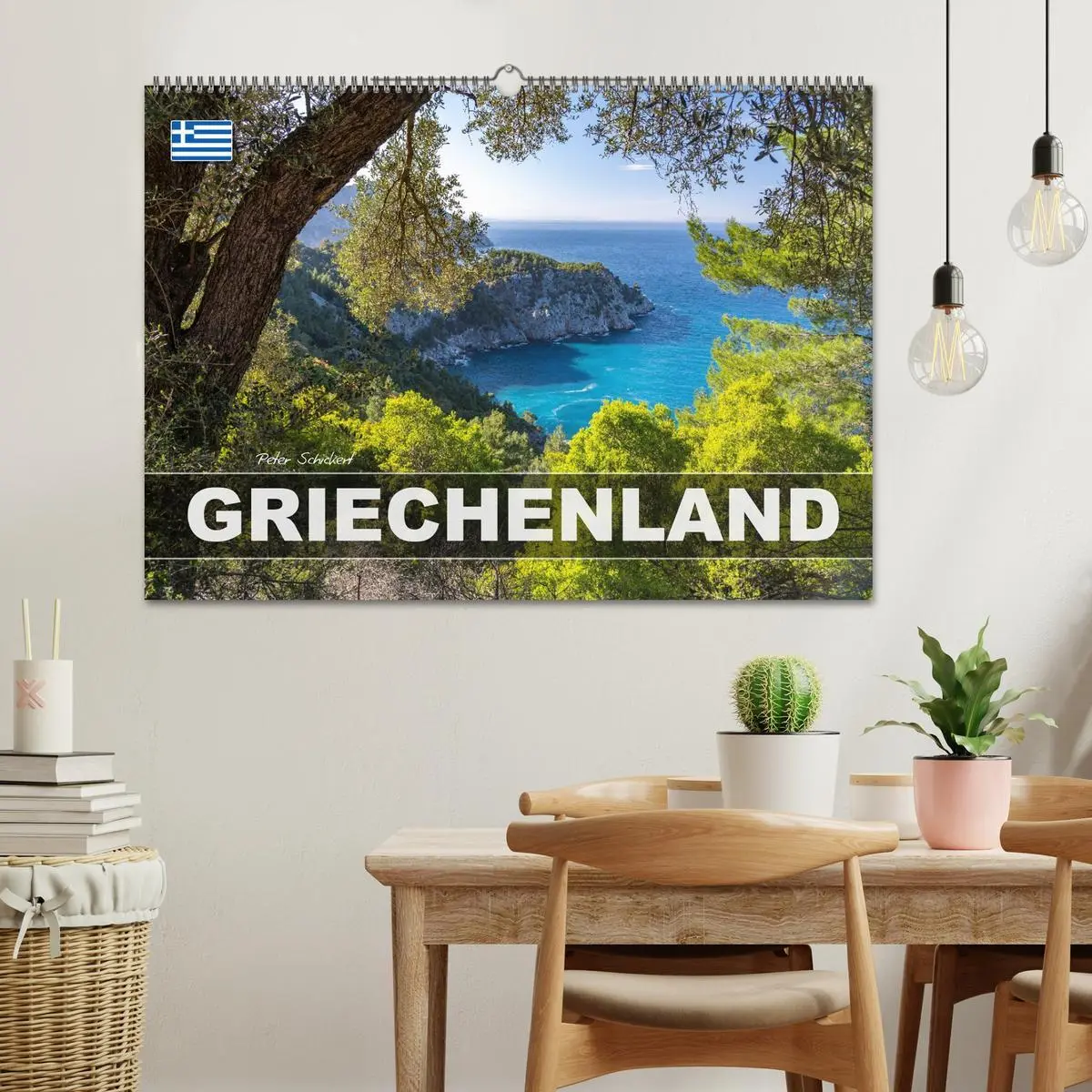 Bild: 9783457941683 | Griechenland (Wandkalender 2026 DIN A2 quer), CALVENDO Monatskalender