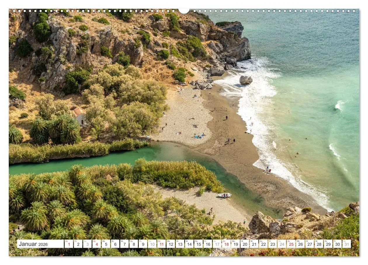 Bild: 9783457941683 | Griechenland (Wandkalender 2026 DIN A2 quer), CALVENDO Monatskalender