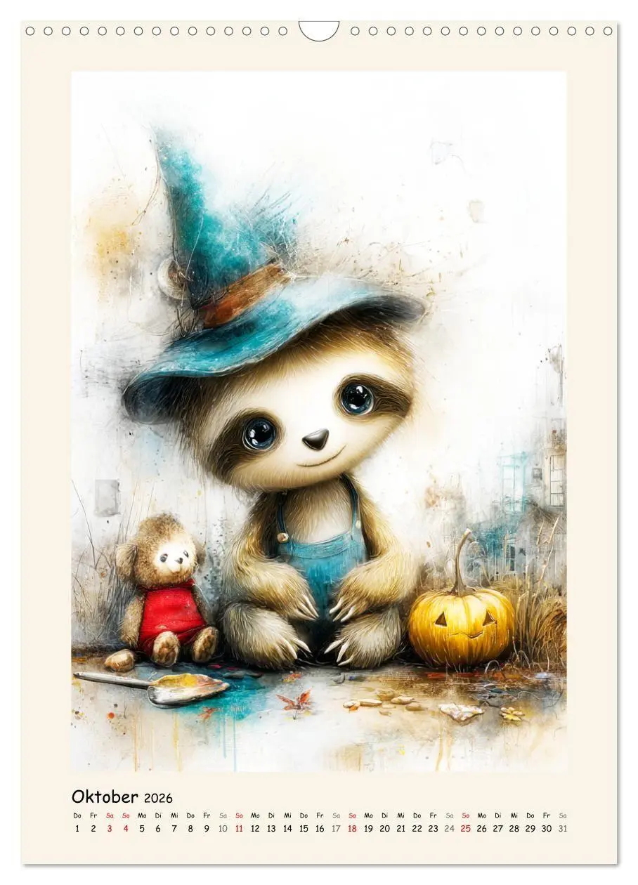 Bild: 9783516721683 | Liebenswerte Faultiere. Verträumte Illustrationen in zarten Farben...