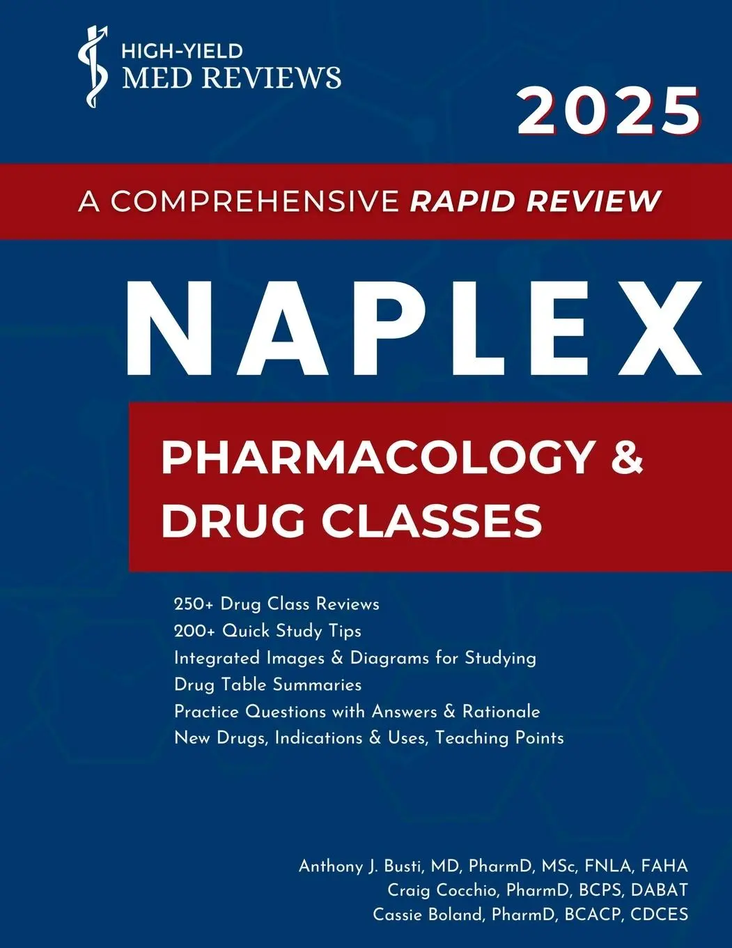 Cover: 9798330231683 | 2025 NAPLEX - Pharmacology &amp; Drug Classes | Craig Cocchio (u. a.)