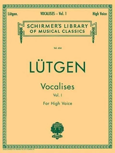 Cover: 73999261783 | Vocalises (20 Daily Exercises) - Book I | Max Spicker | Taschenbuch