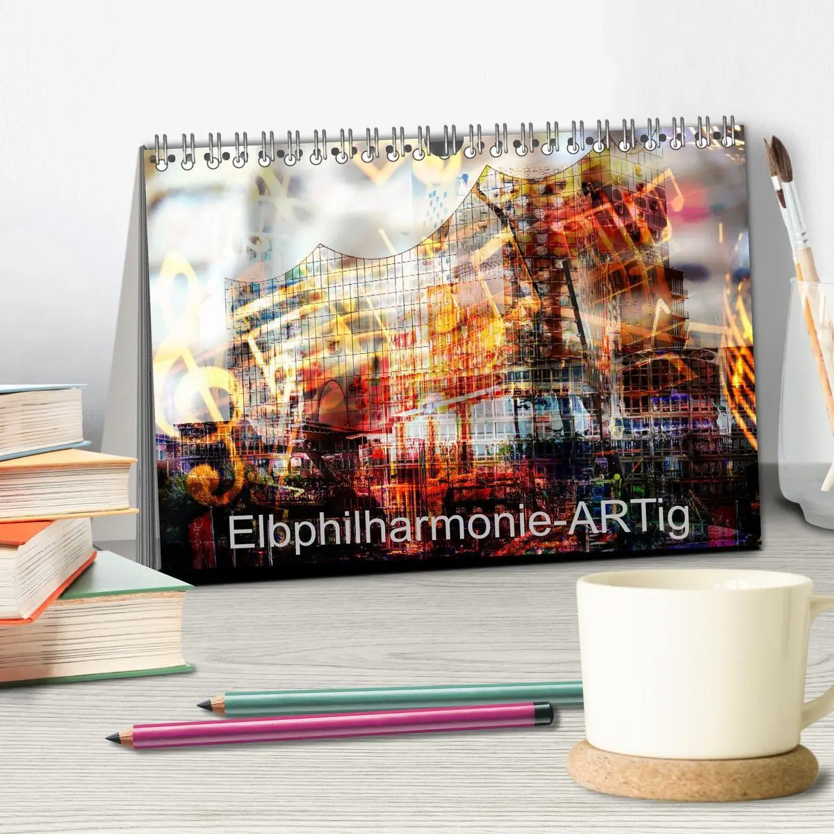 Bild: 9783457861783 | Elbphilharmonie-ARTig (Tischkalender 2026 DIN A5 quer), CALVENDO...