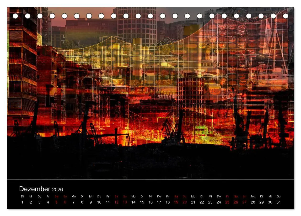 Bild: 9783457861783 | Elbphilharmonie-ARTig (Tischkalender 2026 DIN A5 quer), CALVENDO...