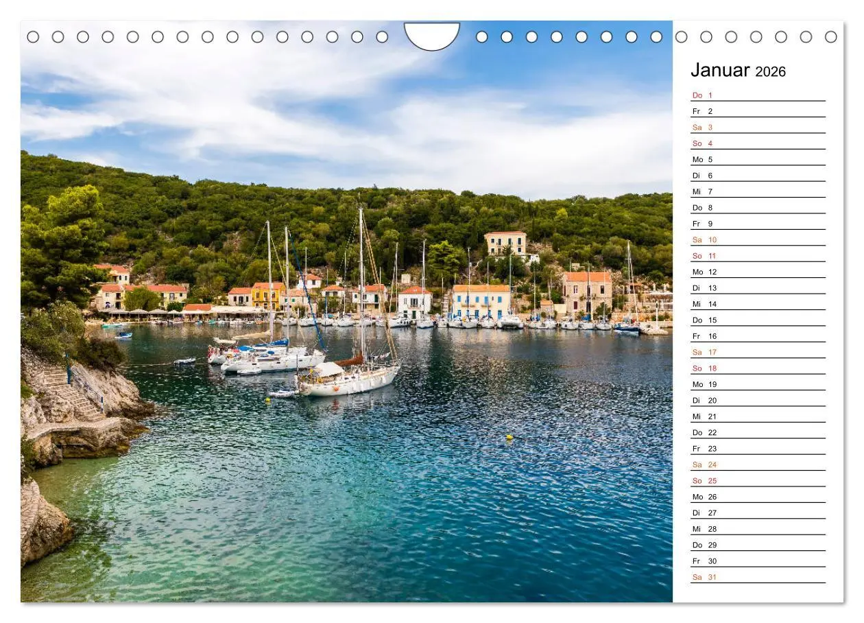 Bild: 9783457931783 | Griechische Inseln im Ionischen Meer (Wandkalender 2026 DIN A4...