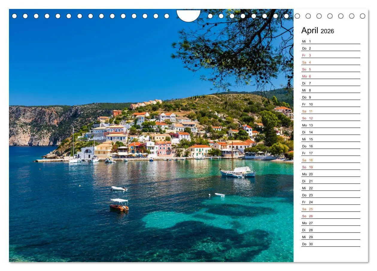 Bild: 9783457931783 | Griechische Inseln im Ionischen Meer (Wandkalender 2026 DIN A4...
