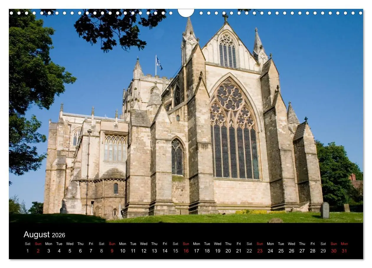 Bild: 9783516571783 | Anglican Cathedrals (Wall Calendar 2026 DIN A3 landscape), CALVENDO...