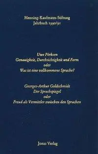 Cover: 9783894451783 | Jahrbuch der Henning-Kaufmann-Stiftung / Genauigkeit,...
