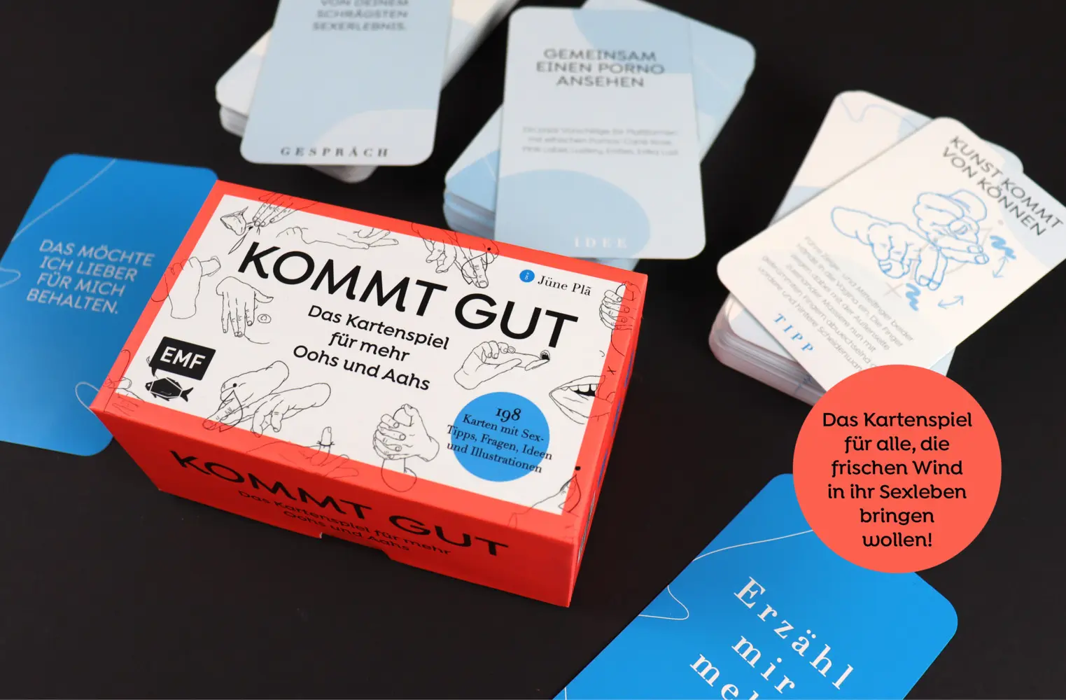 Bild: 4260478341883 | Kartenspiel: Kommt gut - Das Kartenspiel für mehr Oohs und Aahs | Plã