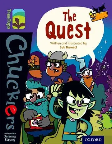 Cover: 9780198391883 | Oxford Reading Tree TreeTops Chucklers: Level 11: The Quest | Burnett