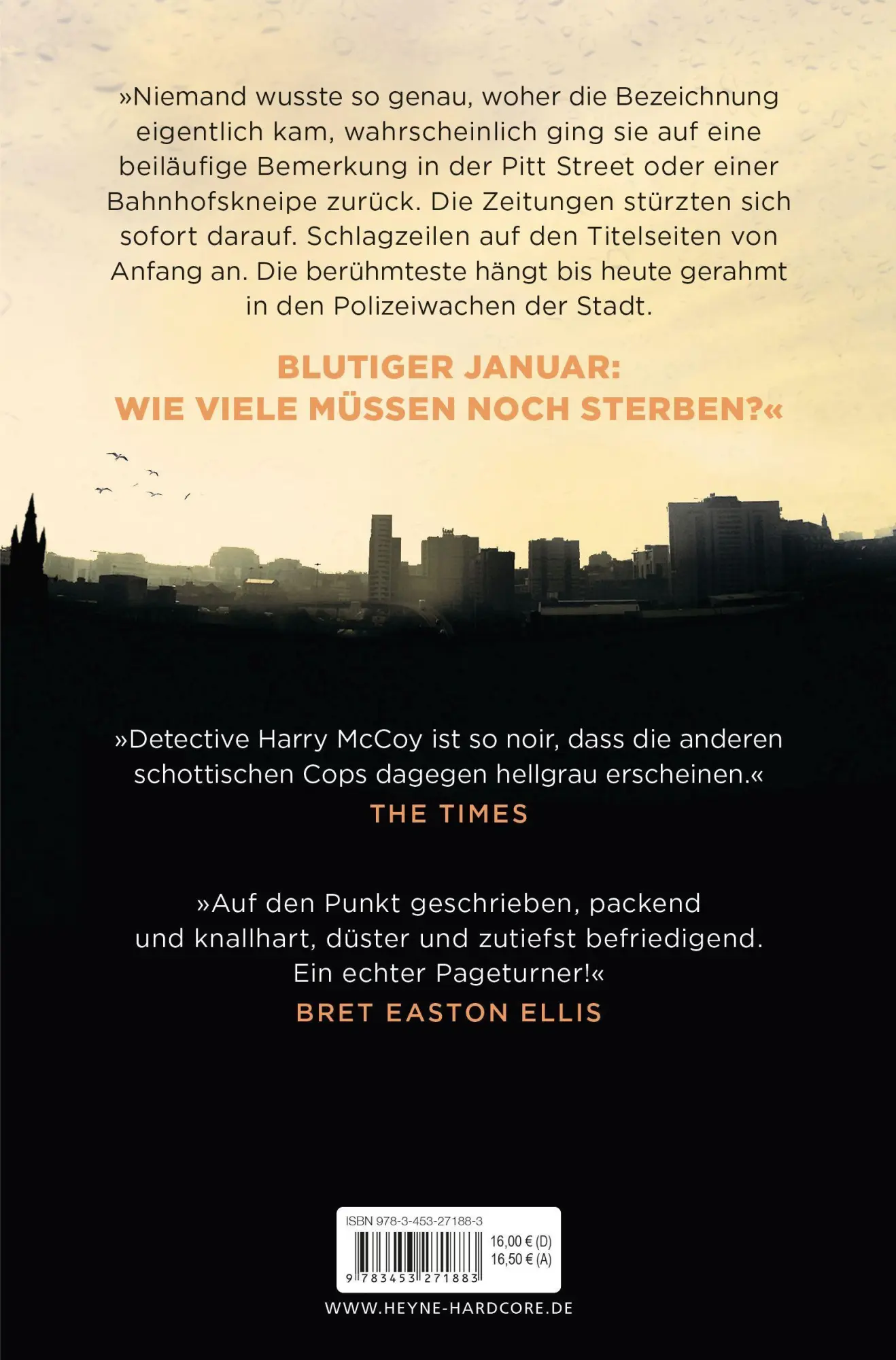 Bild: 9783453271883 | Blutiger Januar | Alan Parks | Taschenbuch | Die Harry McCoy-Serie