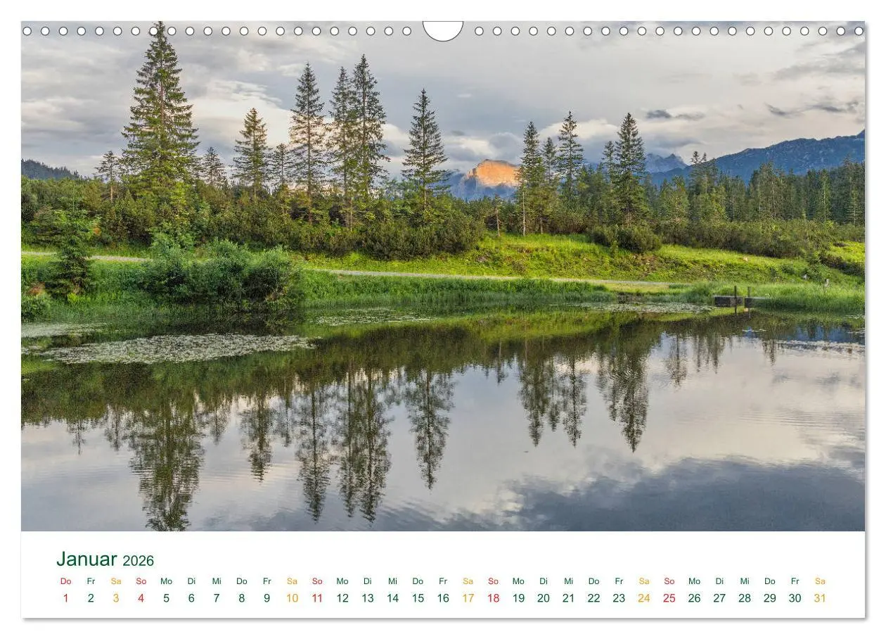 Bild: 9783457781883 | Auf der Winklmoosalm (Wandkalender 2026 DIN A3 quer), CALVENDO...