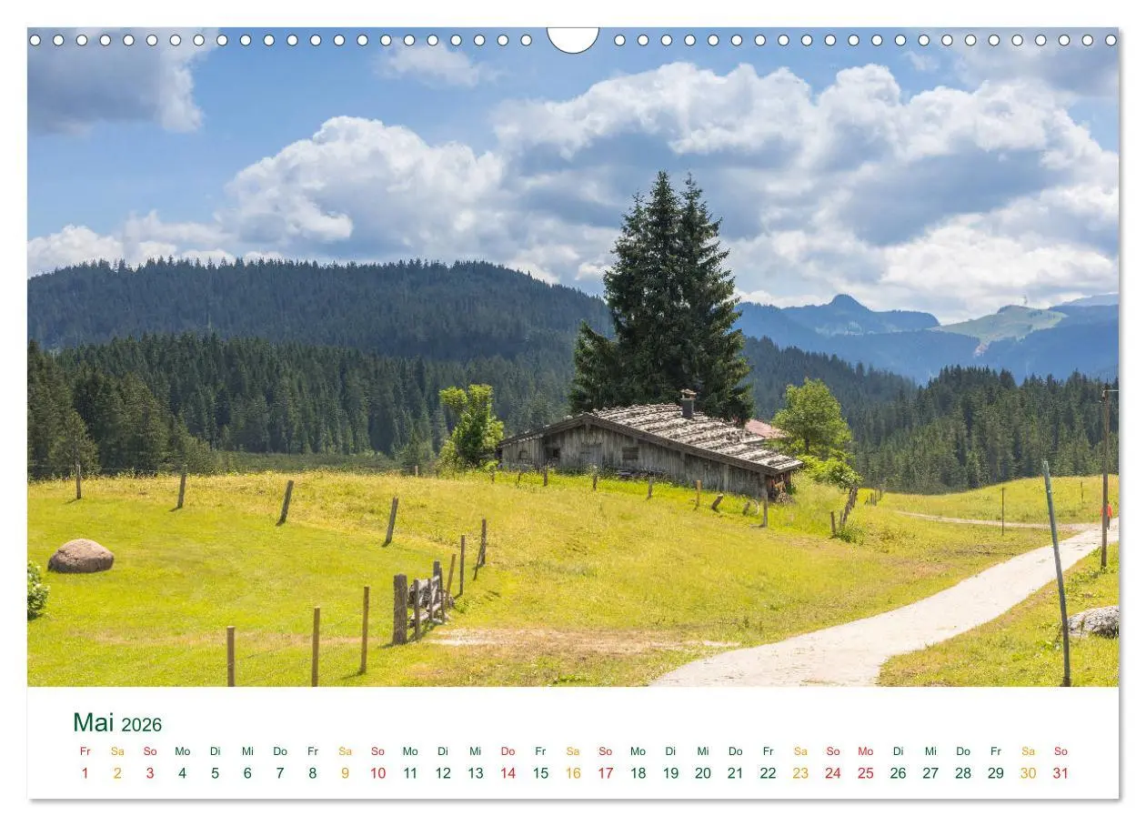 Bild: 9783457781883 | Auf der Winklmoosalm (Wandkalender 2026 DIN A3 quer), CALVENDO...
