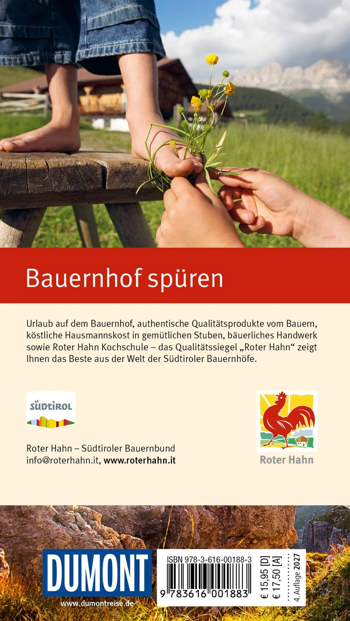 Rückseite: 9783616001883 | DUMONT direkt Reiseführer Südtirol | Mit großem Faltplan | Taschenbuch